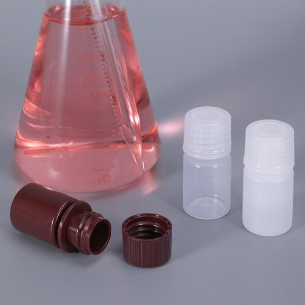 Ensaios de laboratório Frascos de reagente de plástico PP com capacidade de 5 ml e tipo de vedação SCREW CAP