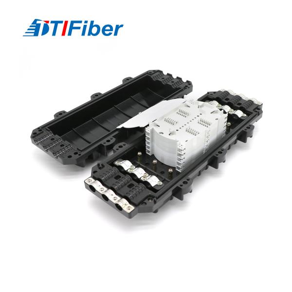 OEM 12 24 48 aéreos fechamento da tala da fibra ótica de 96 núcleos na linha tipo