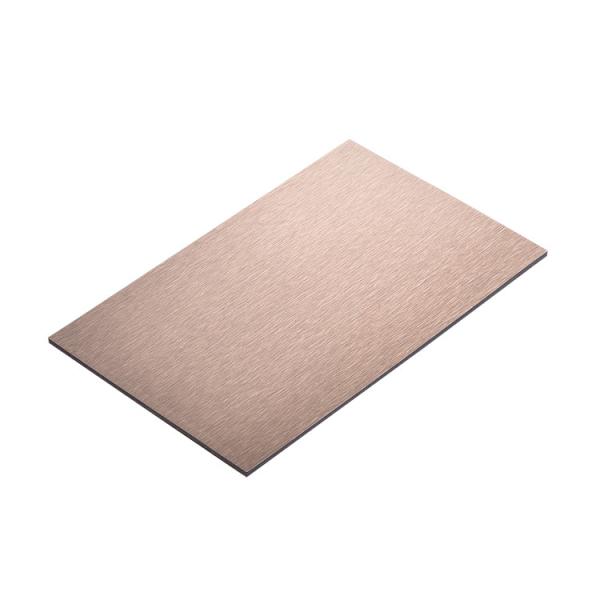 Resistente a arranhões 2440mm Painel de alumínio composto escovado impermeável