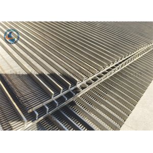 Painéis de tela de filtro de arame em V Johnson Slot 60 tela de curvatura