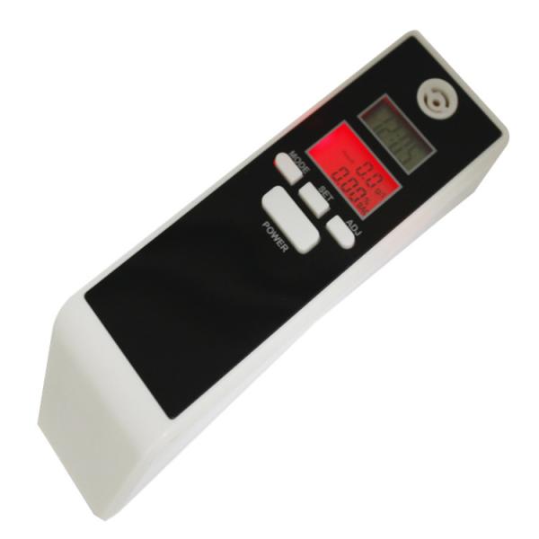 Portable Alcohol Test Machine , Digital Alcohol Checking Meter Black Color