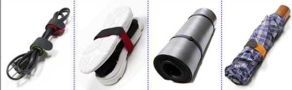 Reusable Hook And Loop Cable Tie With Buckle 10mm 15mm 20mm 25mm