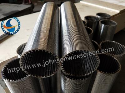 Johnson Filter Screen não de obstrução, moinho de Johnson Well Screen For Sugar
