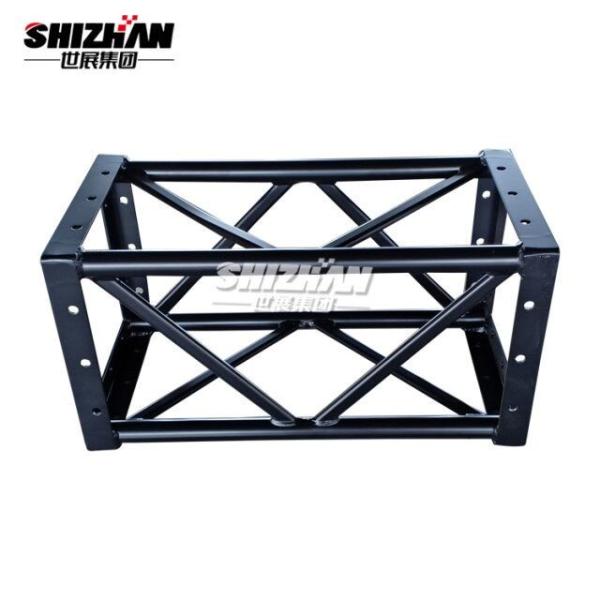 Round Concert Box Aluminum Lighting Truss Music Assembly Black