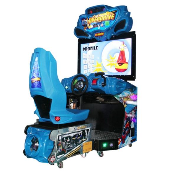 3D Car Racing Arcade Game Machines 2370*1120*2350MM For Super Market