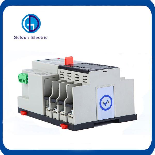 DIN Rail Mounting 2p Ats Automatic Transfer Switch 16A AC 400V Safety Operation