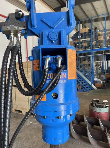 Maçon hydraulique de forage de terre 20000N pour une pelle de 10 à 15 tonnes