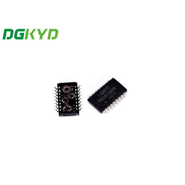 Модуль трансформатора локальных сетей KS16116PR 16PIN SMD 10/100BASE-TX