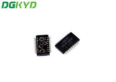 Módulo do transformador dos ethernet de KS16116PR 16PIN SMD 10/100BASE-TX