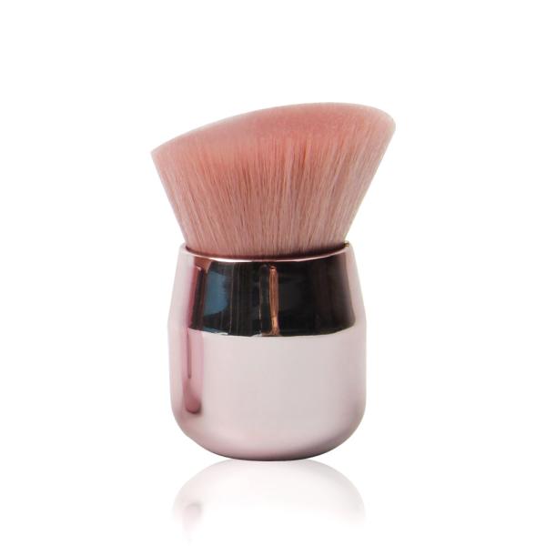 Портативная минеральная алюминиевая щетка Kabuki макияжа Ferrule