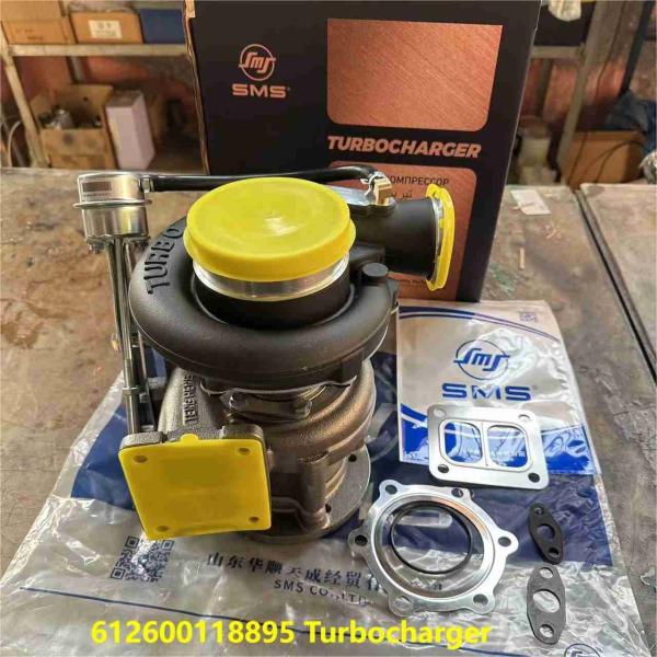 Hx35 Turbo 612600118895 HOWO Truck Parts Weichai Engine Parts WD615 Turbine Supercharger