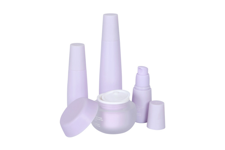 бутылки лосьона HDPE формы электрической лампочки 30/50/100ml пластиковые и Gi Skincare акрилового цвета опарника сливк 50g изготовленный на заказ лицевой