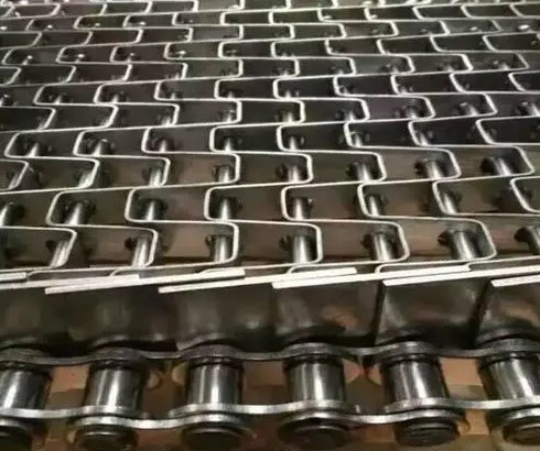 Custom Heat Resistant Continuous Food ss304 Metal 316 stainless steel horseshoe great wall mesh flat wire honeycomb conveyor belt