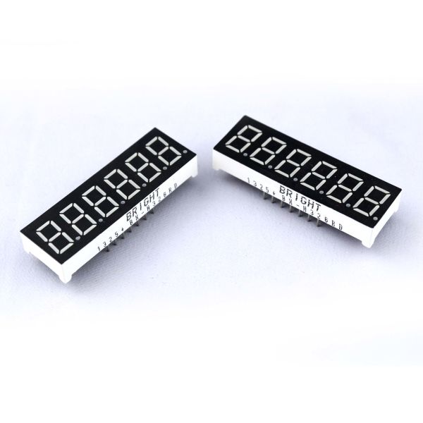 0.56 Inch 6 digit LED Seven Segment Display