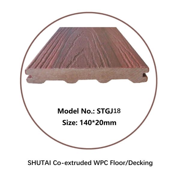 Low Maintenance WPC Decking Boards Designed to Last Typically 25-30 Years Ideal for Durable Outdoor Decking Applications