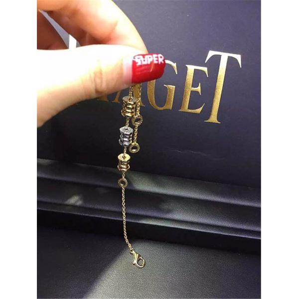 Bi 3 color spring Bracelet 18k gold white gold yellow gold rose gold  Bracelet Jewelry factory in Shenzhen, China