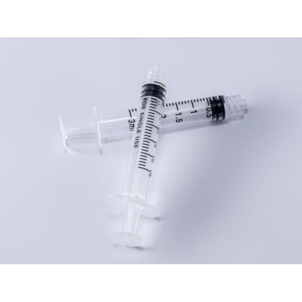 Sterile Disposable Medical Syringe Luer Lock Without Needle