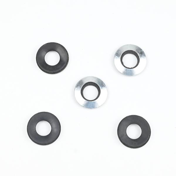 Противоржавеющая алюминиевая неопрена с подкреплением, скрепленная уплотнительная черная эпдм-умывальница композитная водонепроницаемая прокладка