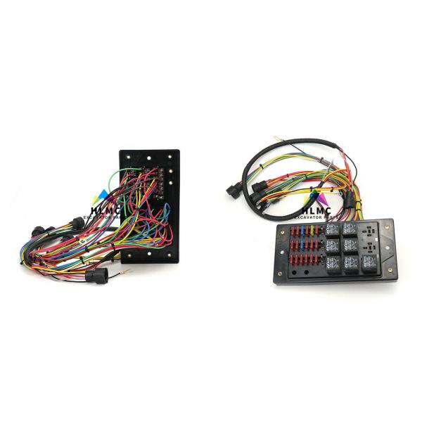 Fuse Box Excavator Wiring Harness 267-7657 2677657  E320 320 Excavator Spare Parts