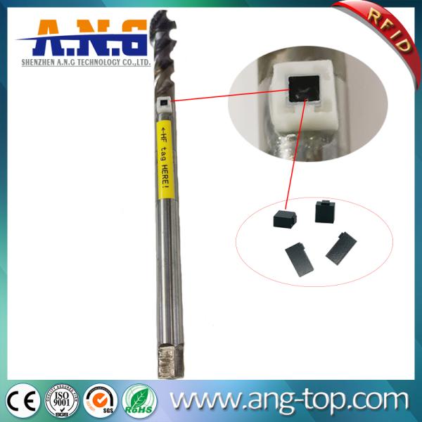 Ceramic Tiny RFID UHF Anti Metal Tag For Medical Tools Tracking
