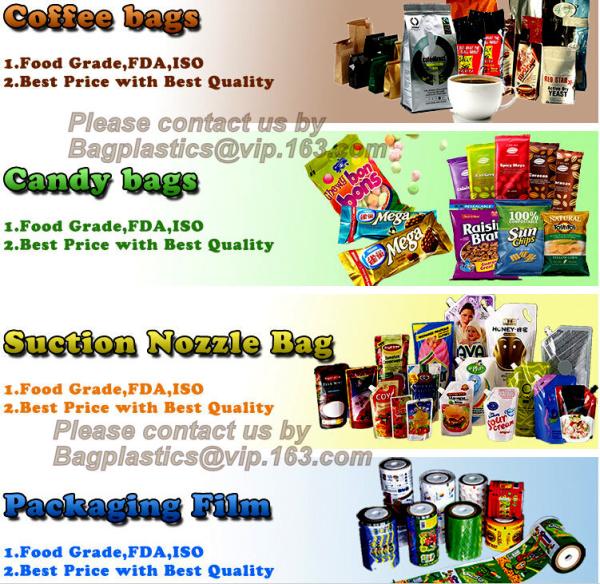 SACOS DE CAFÉ, SACOS DOS DOCES, SACOS DO CHOCOLATE, SACO DO BOCAL DA SUÇÃO, FILME DE ROLO DE EMBALAGEM, MALOTES, NESPRESSO COCA-COLA, BLOCO DO ALIMENTO, SACO