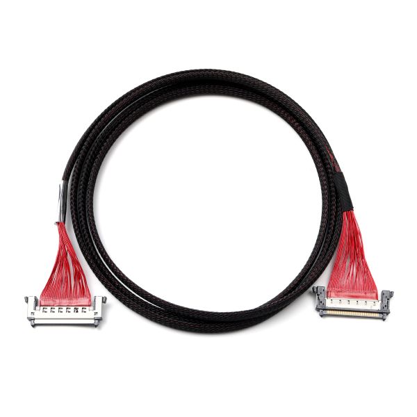 Micro Coaxial Cable Assembly with FI-RE51CL Connector – Custom OEM High-Speed Interconnect