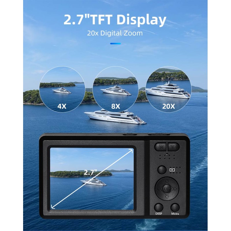 Video Cameras Vlogging Camera 4K Professional Digital Handy Camcorder for Youtube