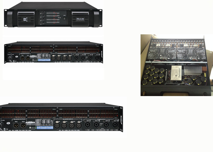 Professional Switching Power Amplifiers Music Instruments For Stage And Light