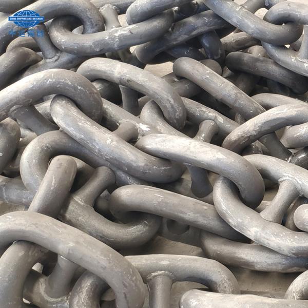 76MM Grade U3 marine chain In Stock  Black Painted In Stock