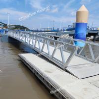 WPC Decking Floating Dock Aluminum Gangways Aluminum Marine Dock Ramps
