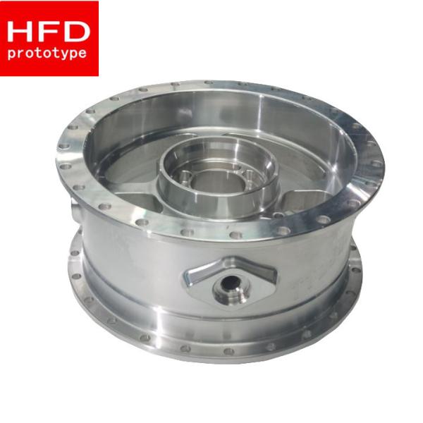 0.018mm Tolerance 5 Axis Anodized 7075 CNC Machined Aluminum Parts