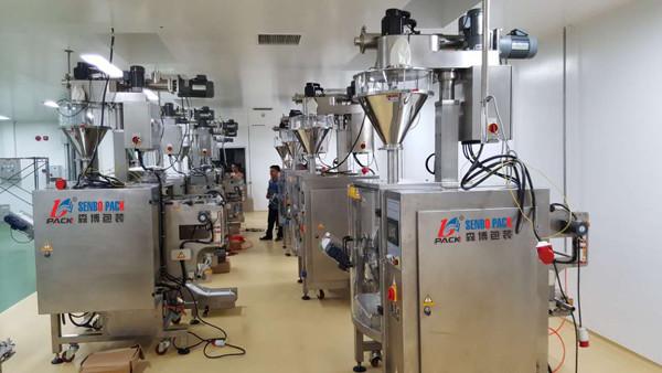Tapioca flour automatic packing machine with screw auger filler for 200G to 1000G powder packaging