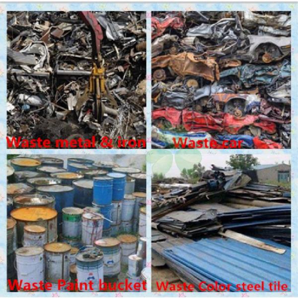 Mesh Type Blade Metal Crusher Machine For Iron Slag Long Using Lifetime