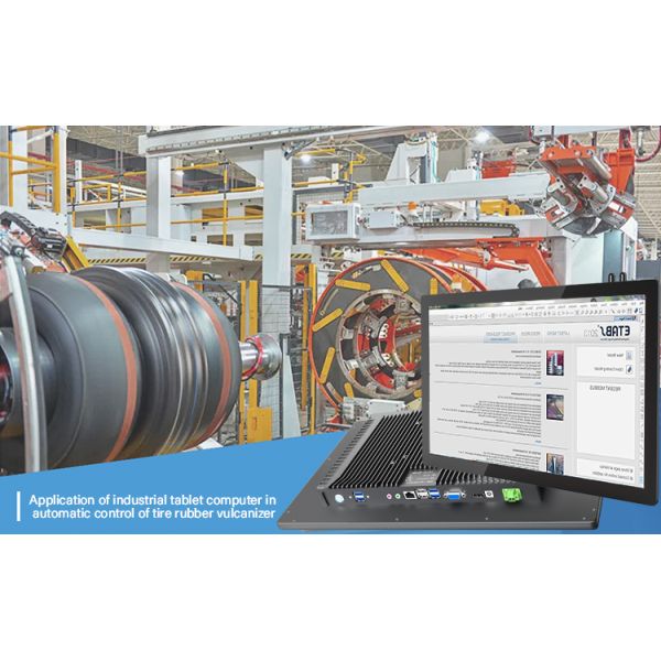 23.6-inch Fanless Industrial Touch Panel PC Rugged Embedded Computer USB/VGA/COM Interfaces All-in-One Machine 10-Point Touch 1