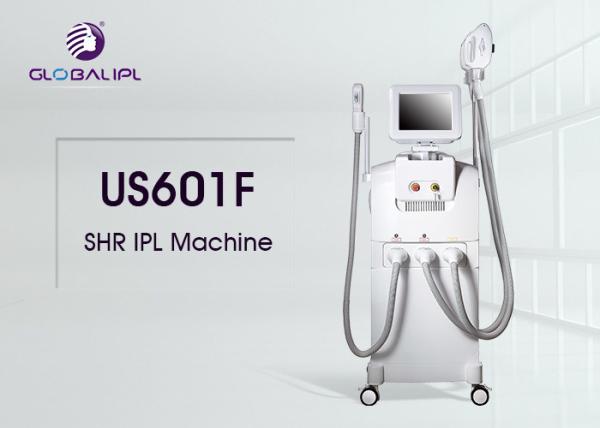 OEM / ODM SHR IPL RF Beauty Equipment Laser Hair Removal Skin Tightening Machine