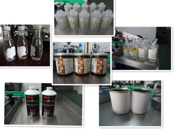 ruiting Flat Labeling Machine , 220V Automatic Sticker Labeling Machine