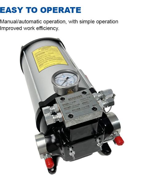 Pompe à graisse manuelle-automatique RHX-Q 4L 25MPa pour systèmes de lubrification