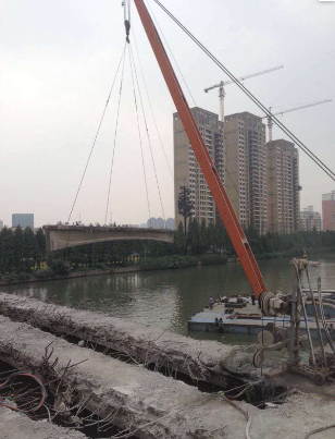 Hydraulic Diamond Wire Saw Machine For Stone And Concrete Cutting Driven Wheel One Drive