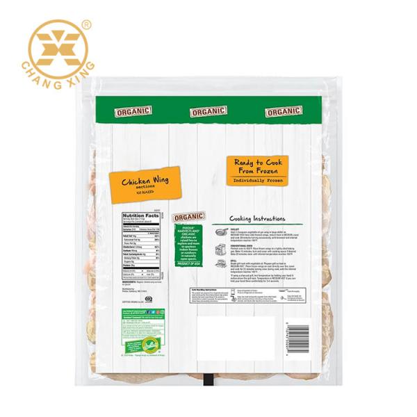 Saco laminado do empacotamento de vácuo do produto comestível para Fried Chicken Meat For Freezer