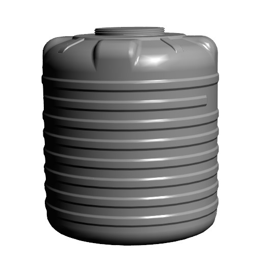 HDPE 3000-литровый 8-слойный пластиковый резервуар для воды