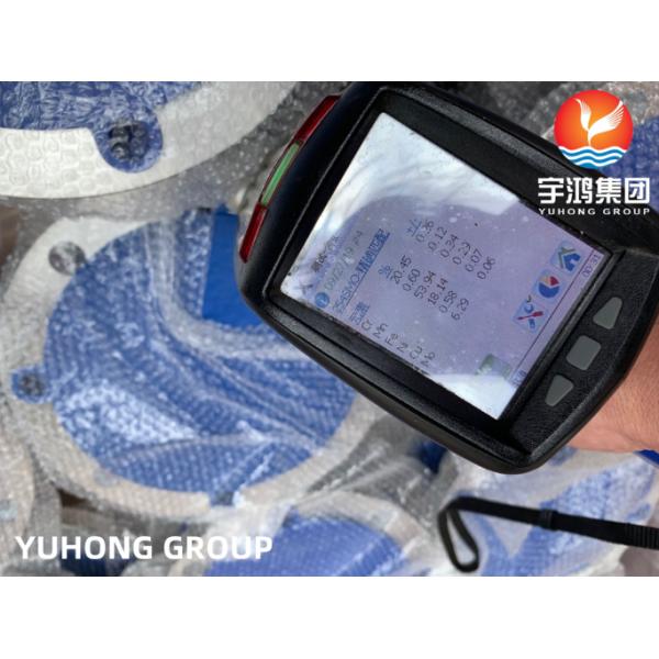 DIN Standard ASTM A182 F44 254SMO WNRF Forged Steel Flange B16.5