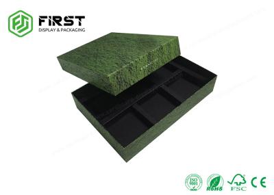 As caixas de presente da parte alta personalizaram a caixa de presente luxuosa rígida do cartão reciclável que empacota com tampa