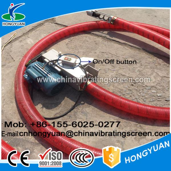 Flexible Shaftless Auger Conveyor with soft tube