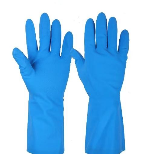 Ambidextrous Blue Nitrile Glove Industrial Comfortable Protective Gloves Designed for Long Term in Industrial Workplaces