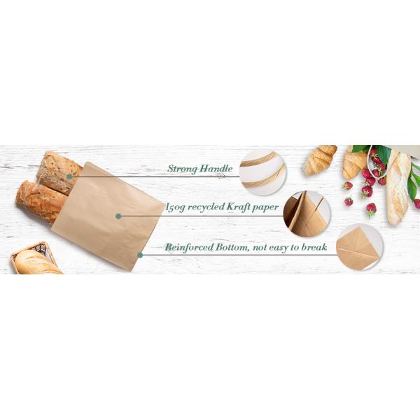 Party, Wedding, Business, Craft, Ornaments, Presents, Christmas Party Supplies, Kraft Paper Gift Bags with Handles