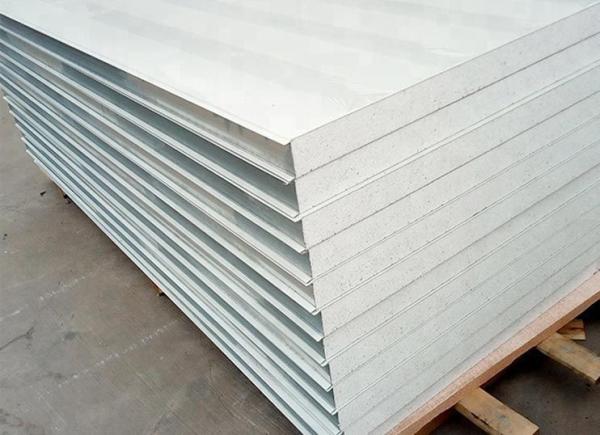 Fireproof Soundproof EPS Sandwich Panel With 38-40kg/M3 Core Density