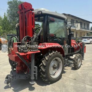 Full Hydraulic 300m Trailer Mounted Water Well Drilling Rig 4x4