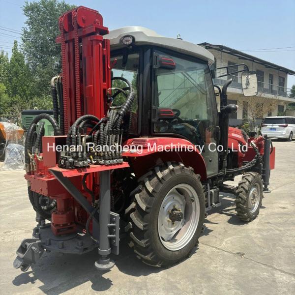 Full Hydraulic 300m Trailer Mounted Water Well Drilling Rig 4x4