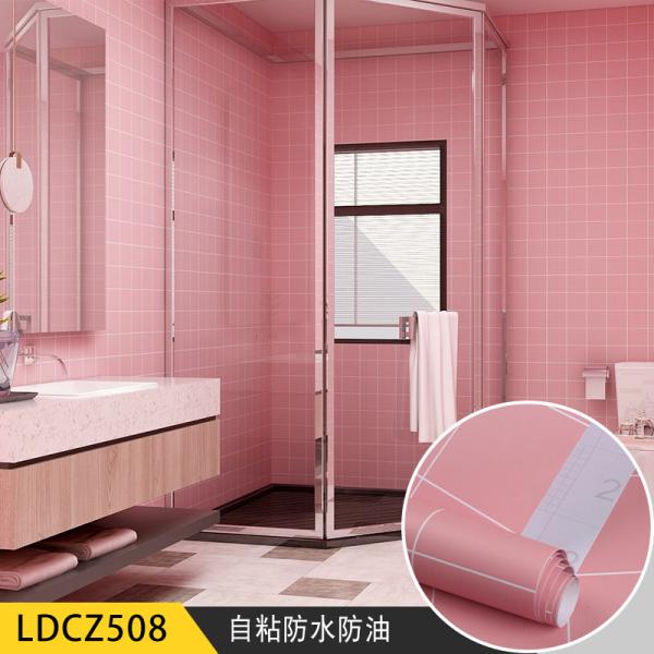 Moisture-Proof Ceramic Tiles 3D Wallpaper for Kitchen Wallpaper Bathroom 3d Wall Stickers