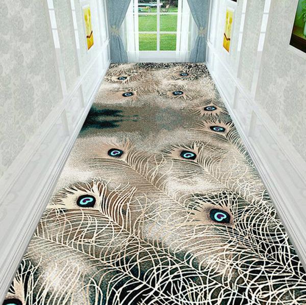 Hotel Corridor Commercial Floor Mat 1.6m*50m 3D Printing Long Hallway Runners
